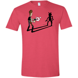 T-Shirts Heather Red / S Lucky Han Men's Semi-Fitted Softstyle