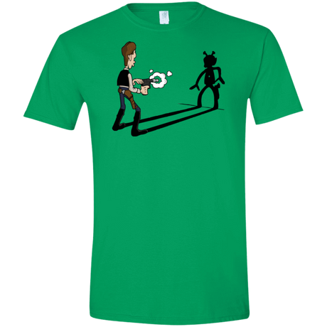 T-Shirts Irish Green / S Lucky Han Men's Semi-Fitted Softstyle