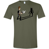 T-Shirts Military Green / S Lucky Han Men's Semi-Fitted Softstyle