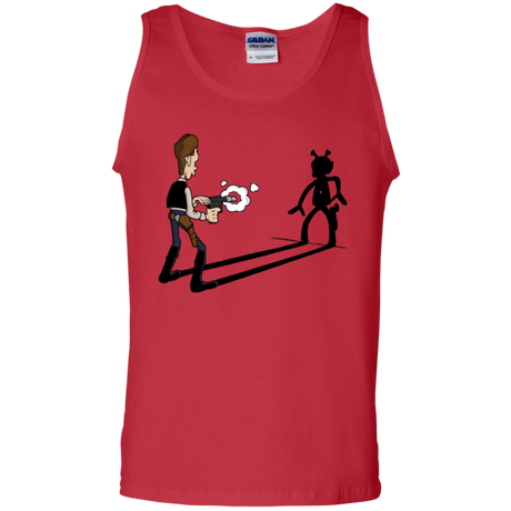T-Shirts Red / S Lucky Han Men's Tank Top