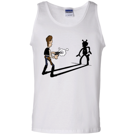 T-Shirts White / S Lucky Han Men's Tank Top