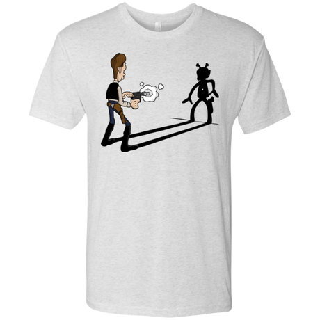 T-Shirts Heather White / S Lucky Han Men's Triblend T-Shirt