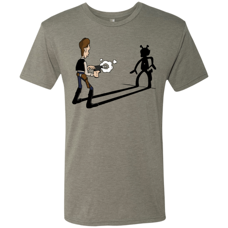 T-Shirts Venetian Grey / S Lucky Han Men's Triblend T-Shirt