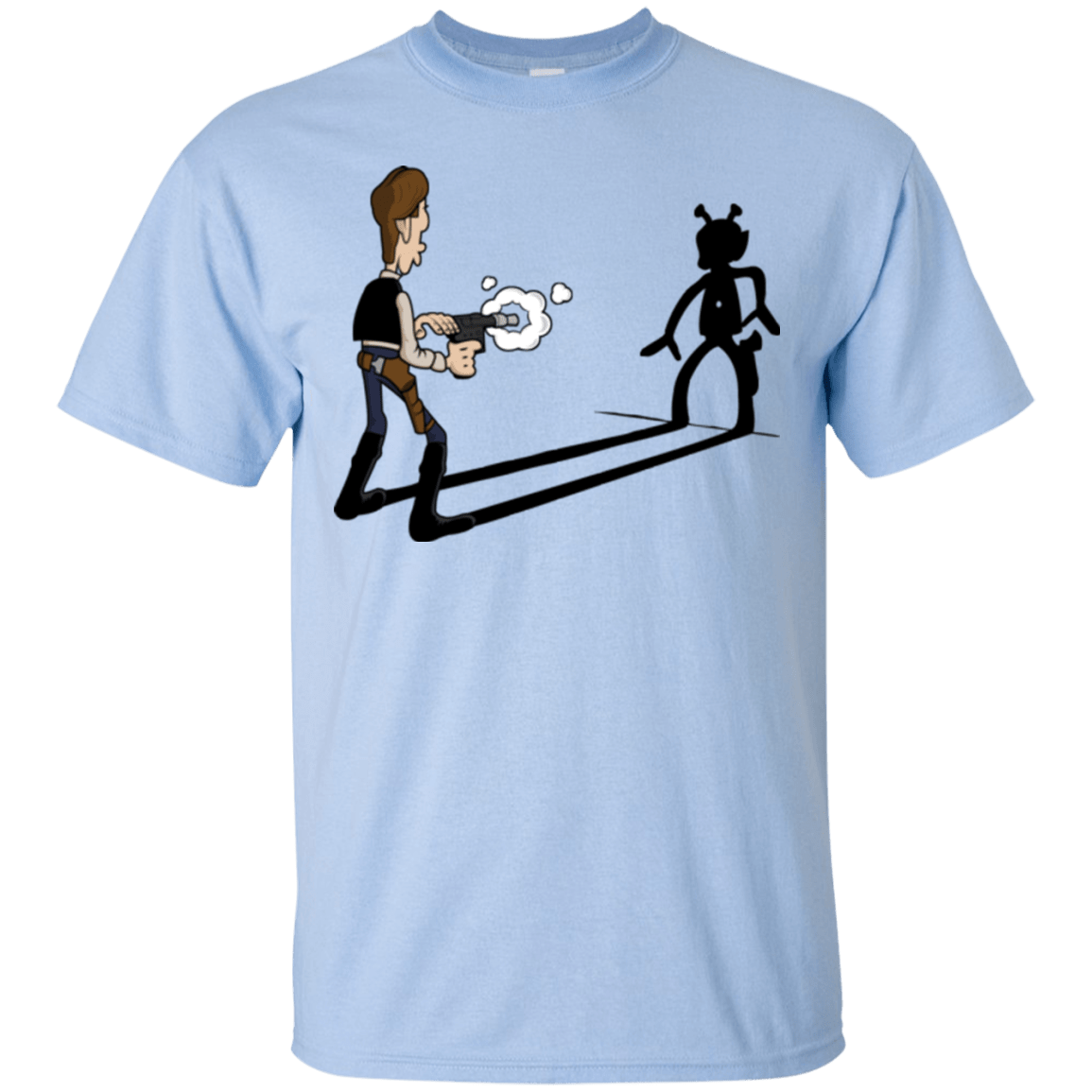 T-Shirts Light Blue / S Lucky Han T-Shirt