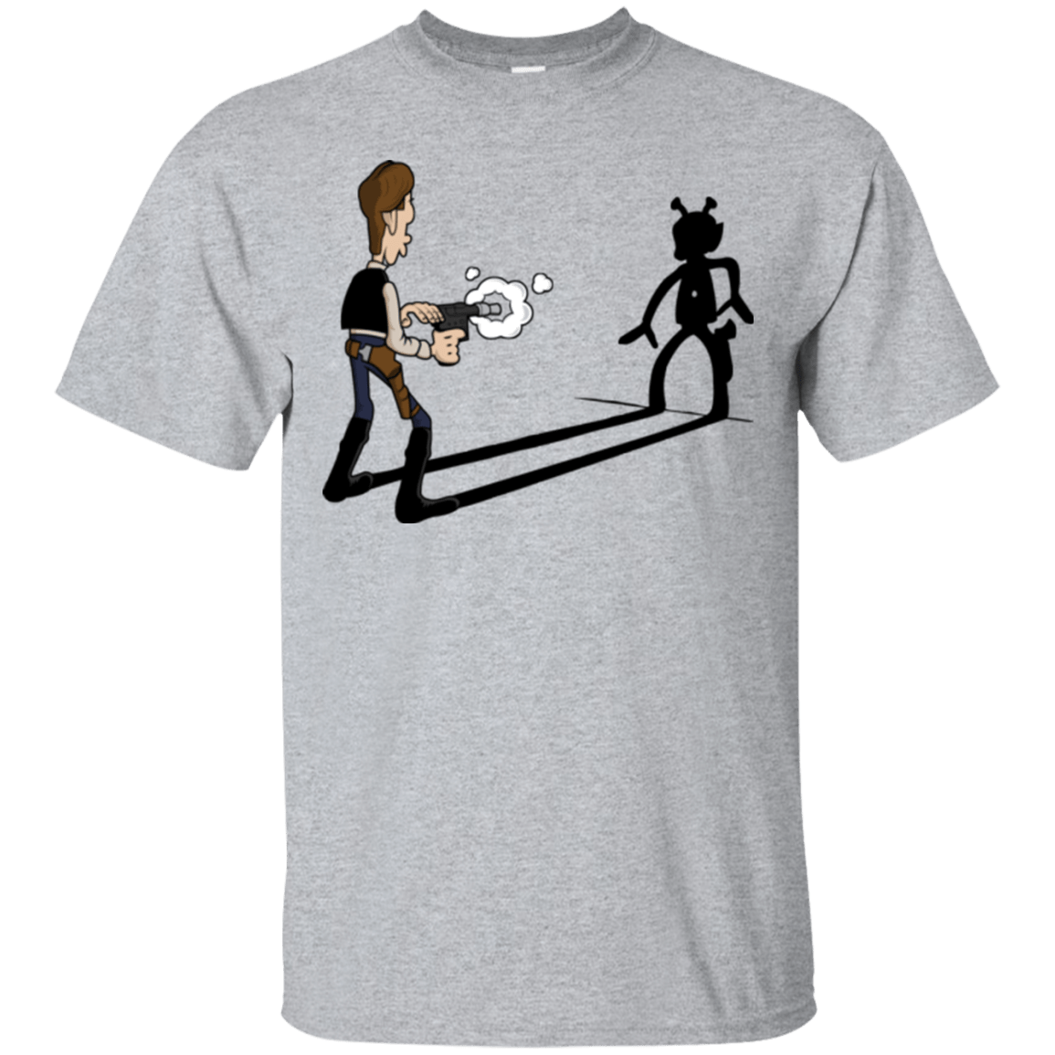 T-Shirts Sport Grey / S Lucky Han T-Shirt