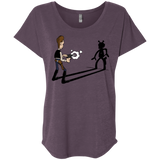 T-Shirts Vintage Purple / X-Small Lucky Han Triblend Dolman Sleeve