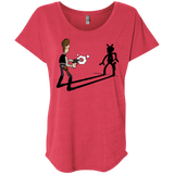 T-Shirts Vintage Red / X-Small Lucky Han Triblend Dolman Sleeve