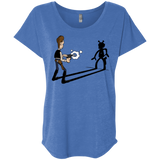 T-Shirts Vintage Royal / X-Small Lucky Han Triblend Dolman Sleeve