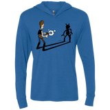 T-Shirts Vintage Royal / X-Small Lucky Han Triblend Long Sleeve Hoodie Tee