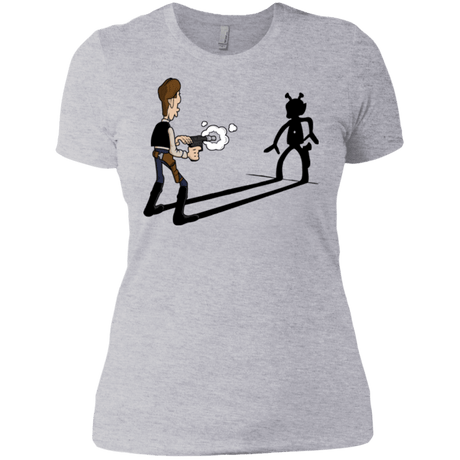 T-Shirts Heather Grey / X-Small Lucky Han Women's Premium T-Shirt