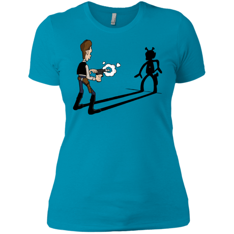 T-Shirts Turquoise / X-Small Lucky Han Women's Premium T-Shirt