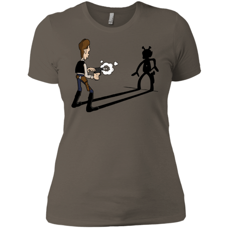 T-Shirts Warm Grey / X-Small Lucky Han Women's Premium T-Shirt