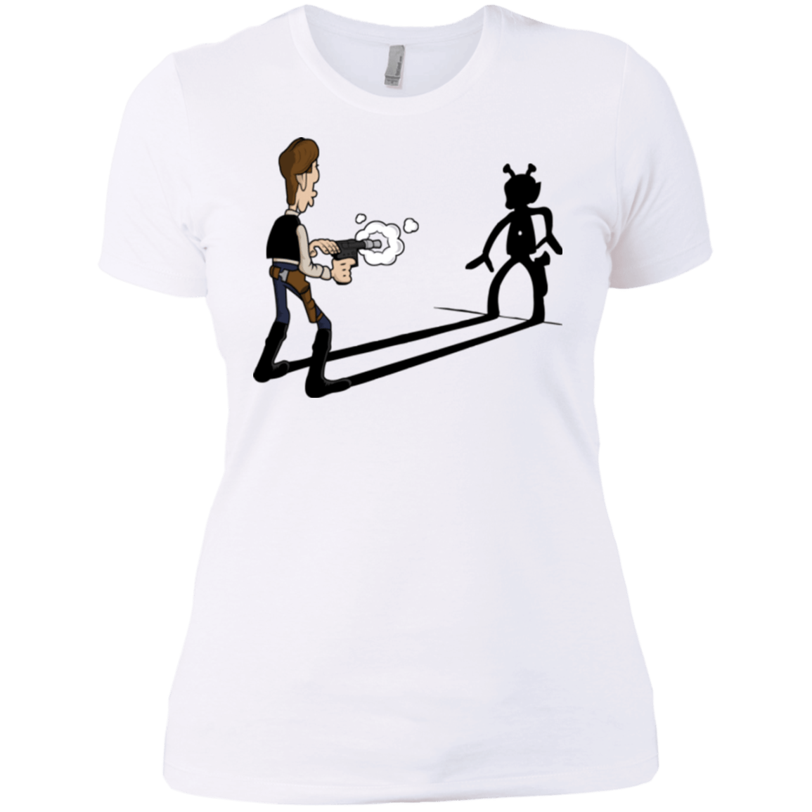 T-Shirts White / X-Small Lucky Han Women's Premium T-Shirt