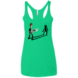 T-Shirts Envy / X-Small Lucky Han Women's Triblend Racerback Tank