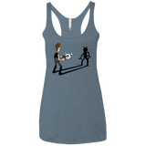 T-Shirts Indigo / X-Small Lucky Han Women's Triblend Racerback Tank