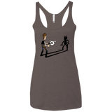 T-Shirts Macchiato / X-Small Lucky Han Women's Triblend Racerback Tank