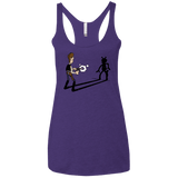 T-Shirts Purple Rush / X-Small Lucky Han Women's Triblend Racerback Tank