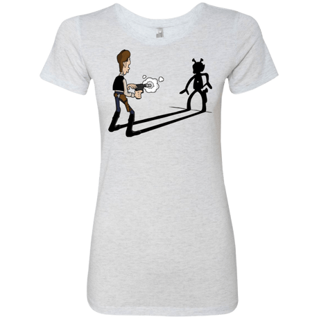 T-Shirts Heather White / S Lucky Han Women's Triblend T-Shirt