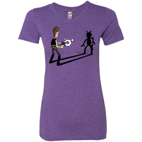 T-Shirts Purple Rush / S Lucky Han Women's Triblend T-Shirt