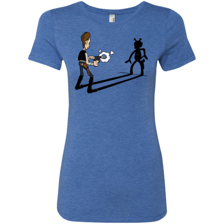 T-Shirts Vintage Royal / S Lucky Han Women's Triblend T-Shirt