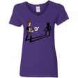 T-Shirts Purple / S Lucky Han Women's V-Neck T-Shirt