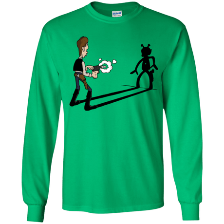 T-Shirts Irish Green / YS Lucky Han Youth Long Sleeve T-Shirt