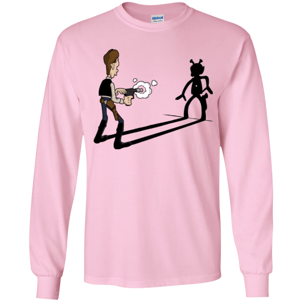 T-Shirts Light Pink / YS Lucky Han Youth Long Sleeve T-Shirt