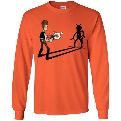 T-Shirts Orange / YS Lucky Han Youth Long Sleeve T-Shirt