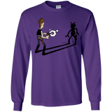 T-Shirts Purple / YS Lucky Han Youth Long Sleeve T-Shirt