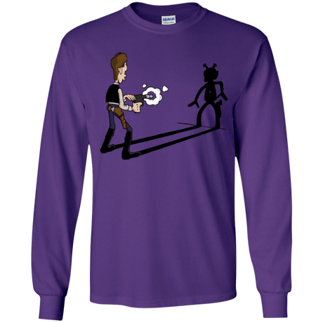 T-Shirts Purple / YS Lucky Han Youth Long Sleeve T-Shirt