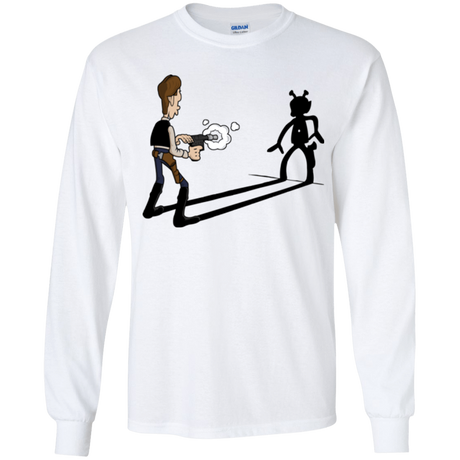 T-Shirts White / YS Lucky Han Youth Long Sleeve T-Shirt