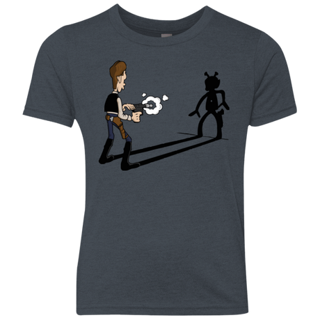 T-Shirts Vintage Navy / YXS Lucky Han Youth Triblend T-Shirt