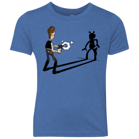 T-Shirts Vintage Royal / YXS Lucky Han Youth Triblend T-Shirt