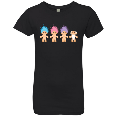 T-Shirts Black / YXS Lucky Trolls Girls Premium T-Shirt
