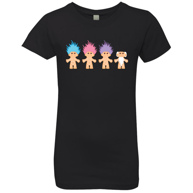 T-Shirts Black / YXS Lucky Trolls Girls Premium T-Shirt