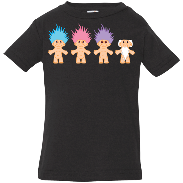 T-Shirts Black / 6 Months Lucky Trolls Infant Premium T-Shirt