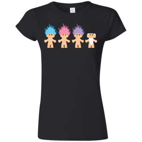 T-Shirts Black / S Lucky Trolls Junior Slimmer-Fit T-Shirt