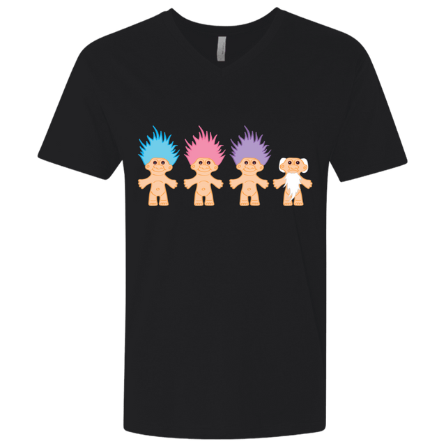 T-Shirts Black / X-Small Lucky Trolls Men's Premium V-Neck
