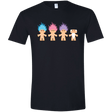 T-Shirts Black / X-Small Lucky Trolls Men's Semi-Fitted Softstyle