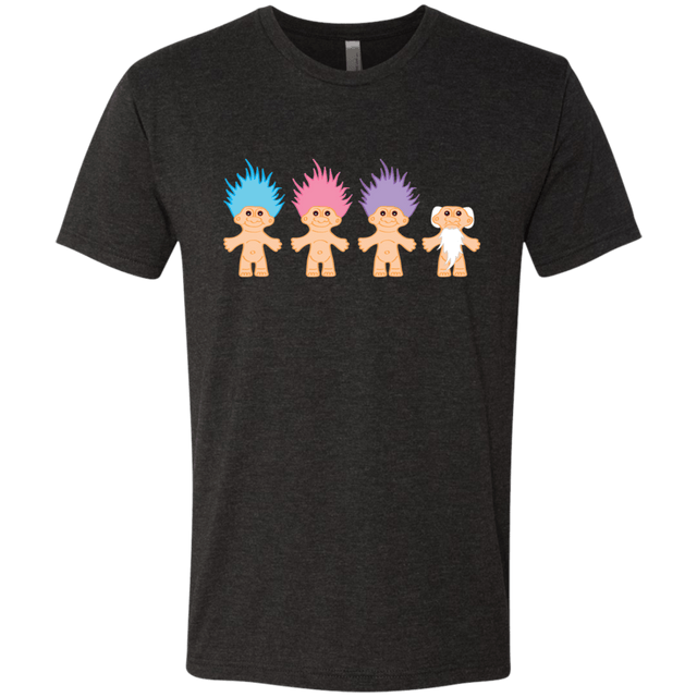 T-Shirts Vintage Black / S Lucky Trolls Men's Triblend T-Shirt