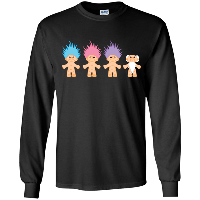 T-Shirts Black / YS Lucky Trolls Youth Long Sleeve T-Shirt