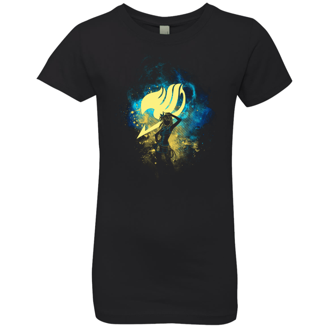 T-Shirts Black / YXS LUCY ART Girls Premium T-Shirt