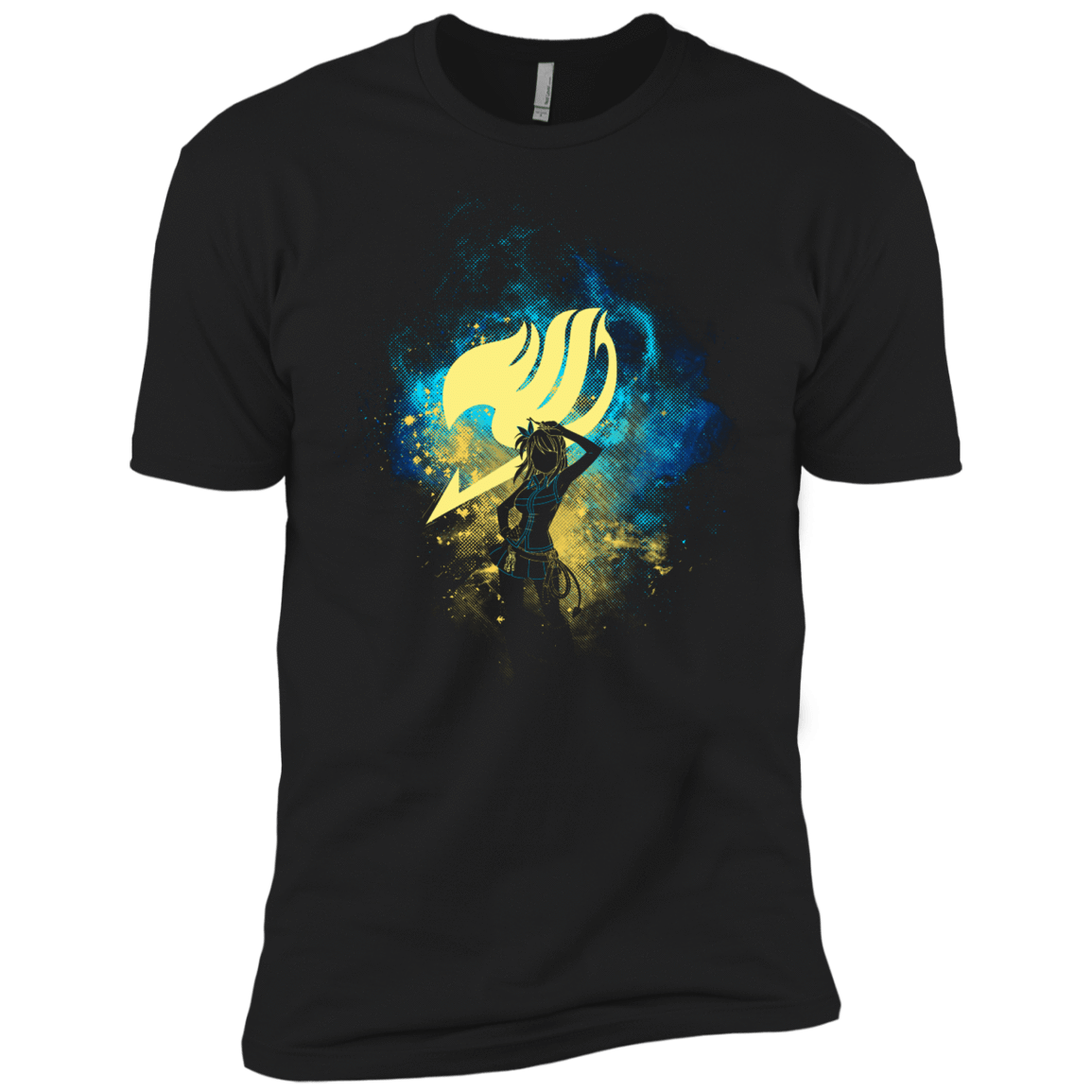 T-Shirts Black / X-Small LUCY ART Men's Premium T-Shirt