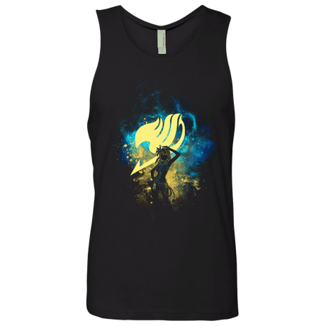 T-Shirts Black / Small LUCY ART Men's Premium Tank Top