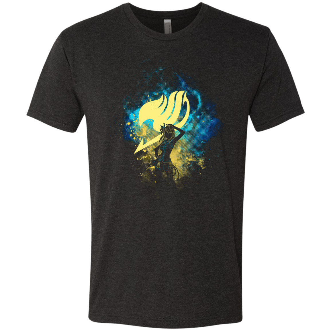 T-Shirts Vintage Black / Small LUCY ART Men's Triblend T-Shirt