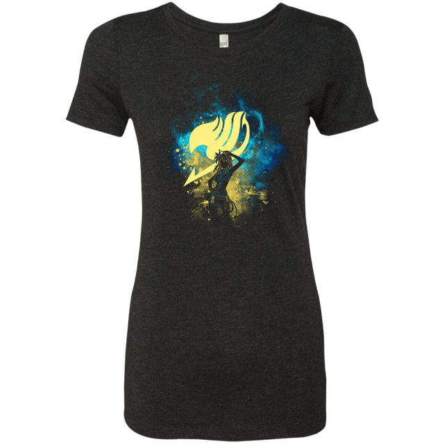 T-Shirts Vintage Black / Small LUCY ART Women's Triblend T-Shirt