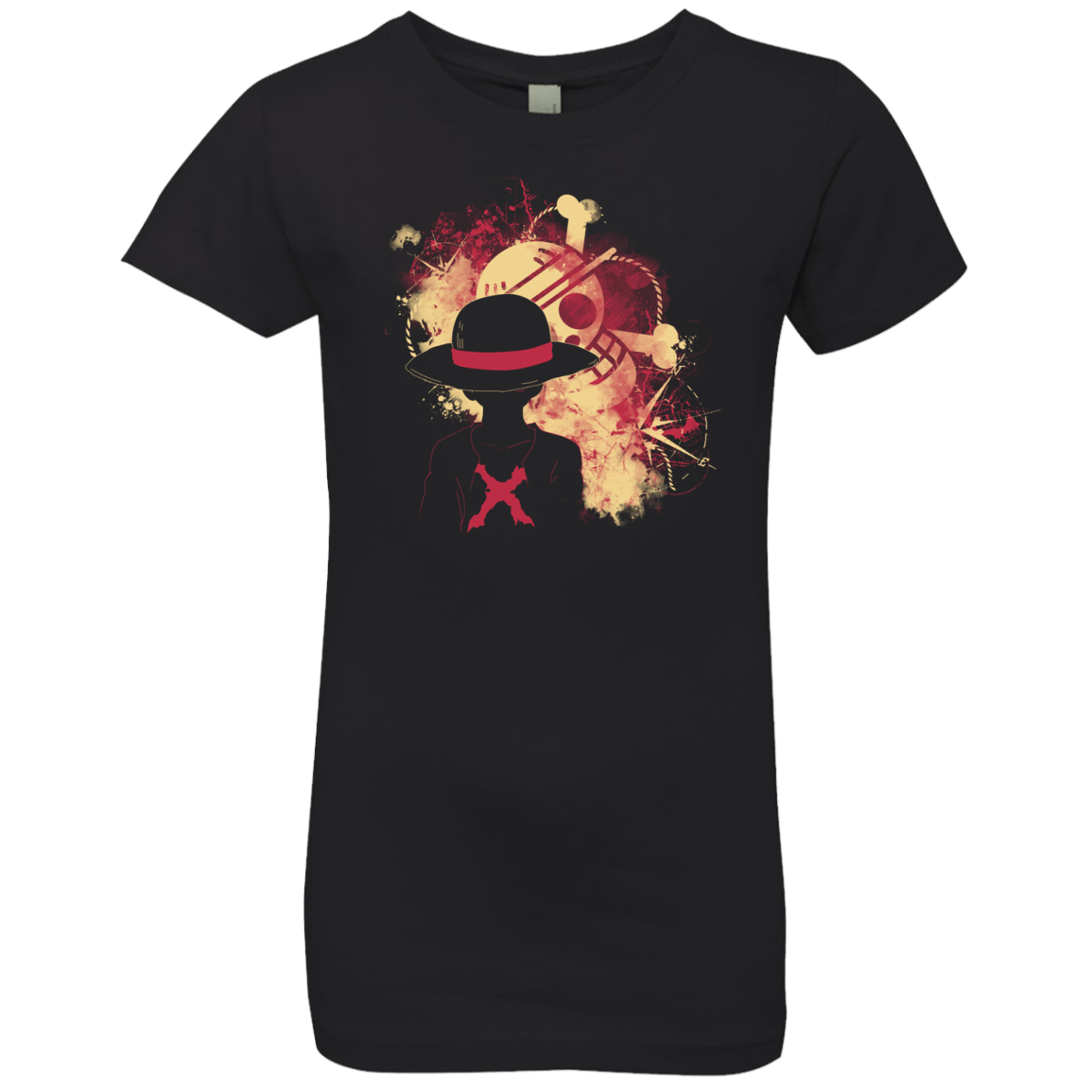 T-Shirts Black / YXS Luffy 2018 Girls Premium T-Shirt