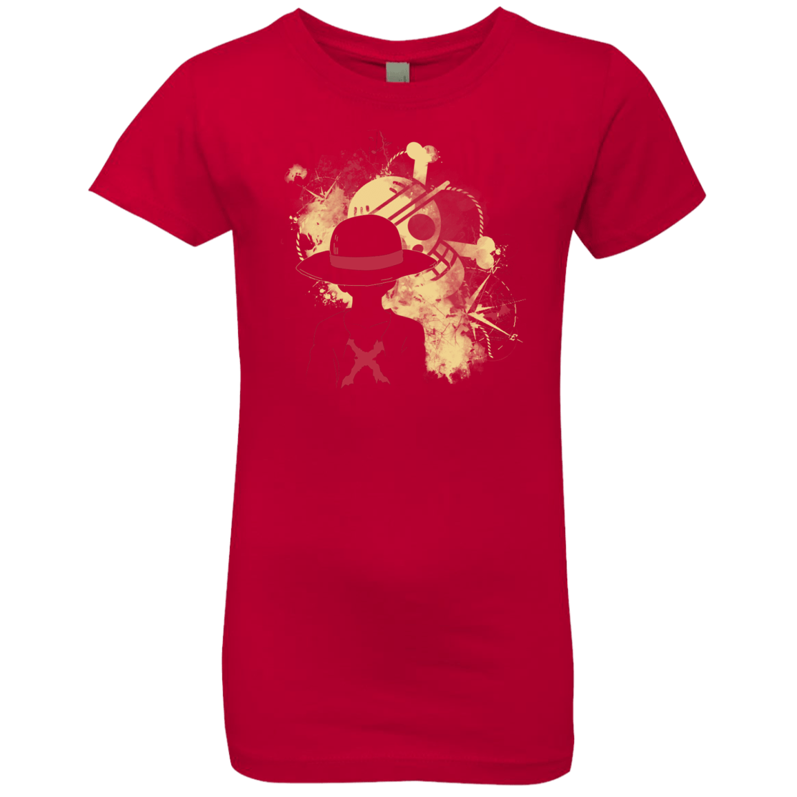 T-Shirts Red / YXS Luffy 2018 Girls Premium T-Shirt