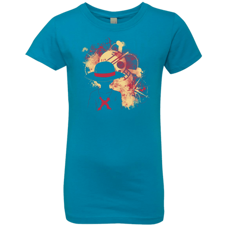 T-Shirts Turquoise / YXS Luffy 2018 Girls Premium T-Shirt