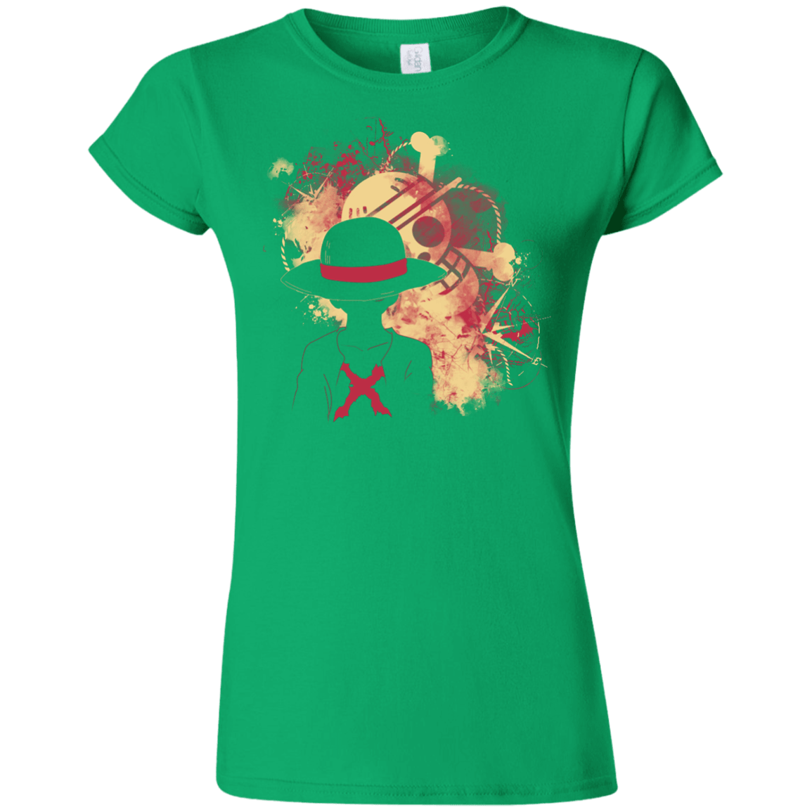 T-Shirts Irish Green / S Luffy 2018 Junior Slimmer-Fit T-Shirt